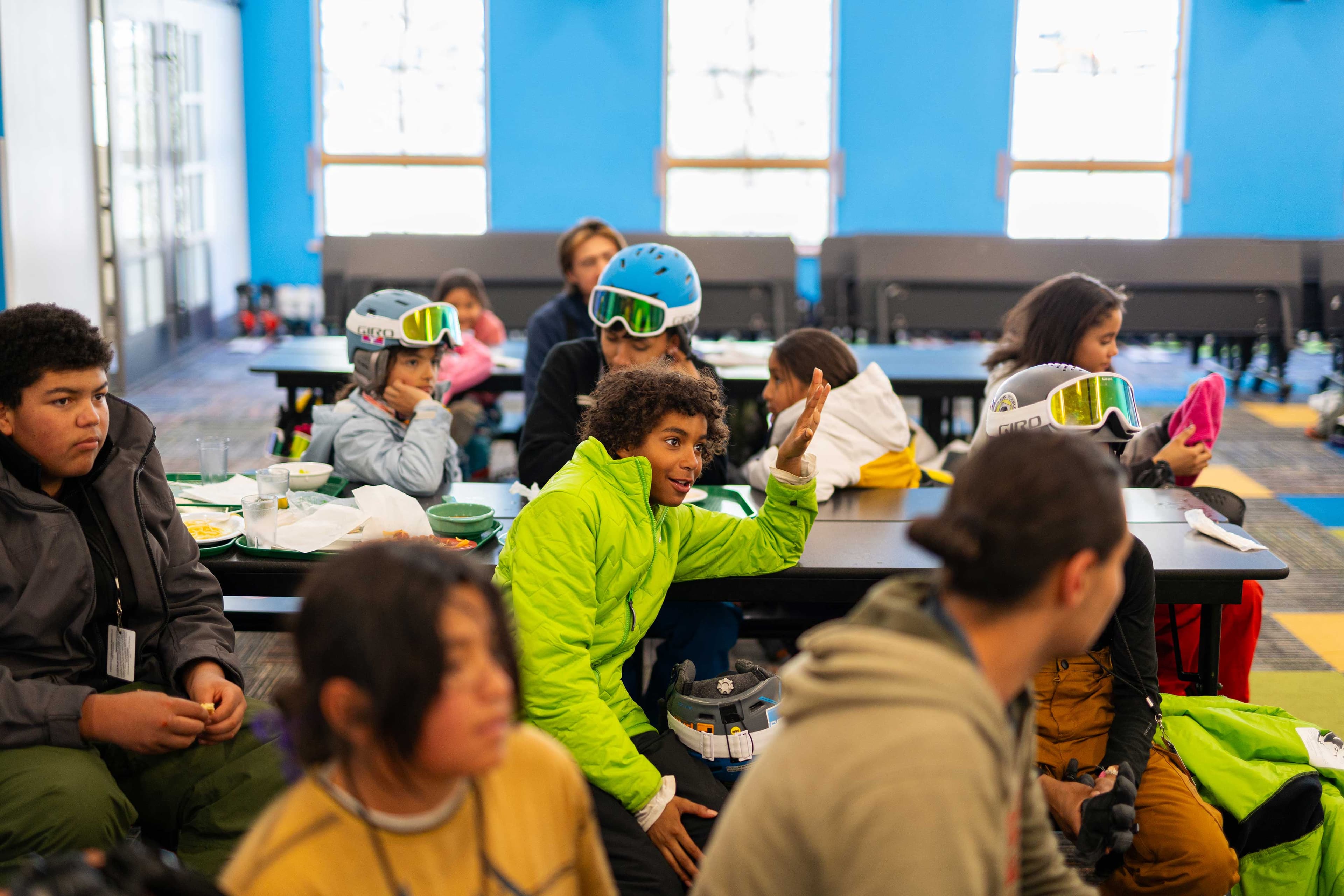 Children in classroom