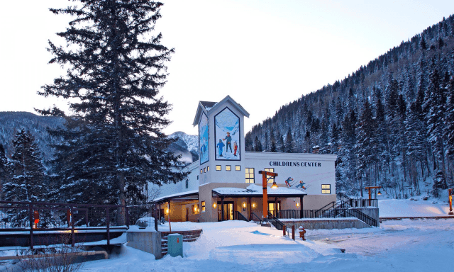 View of the Children's Center at Taos Ski Valley