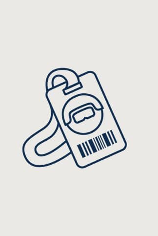 Staff ski pass graphic