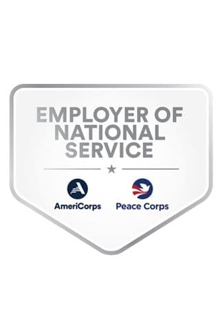Employer of national service americorps peace corps logo
