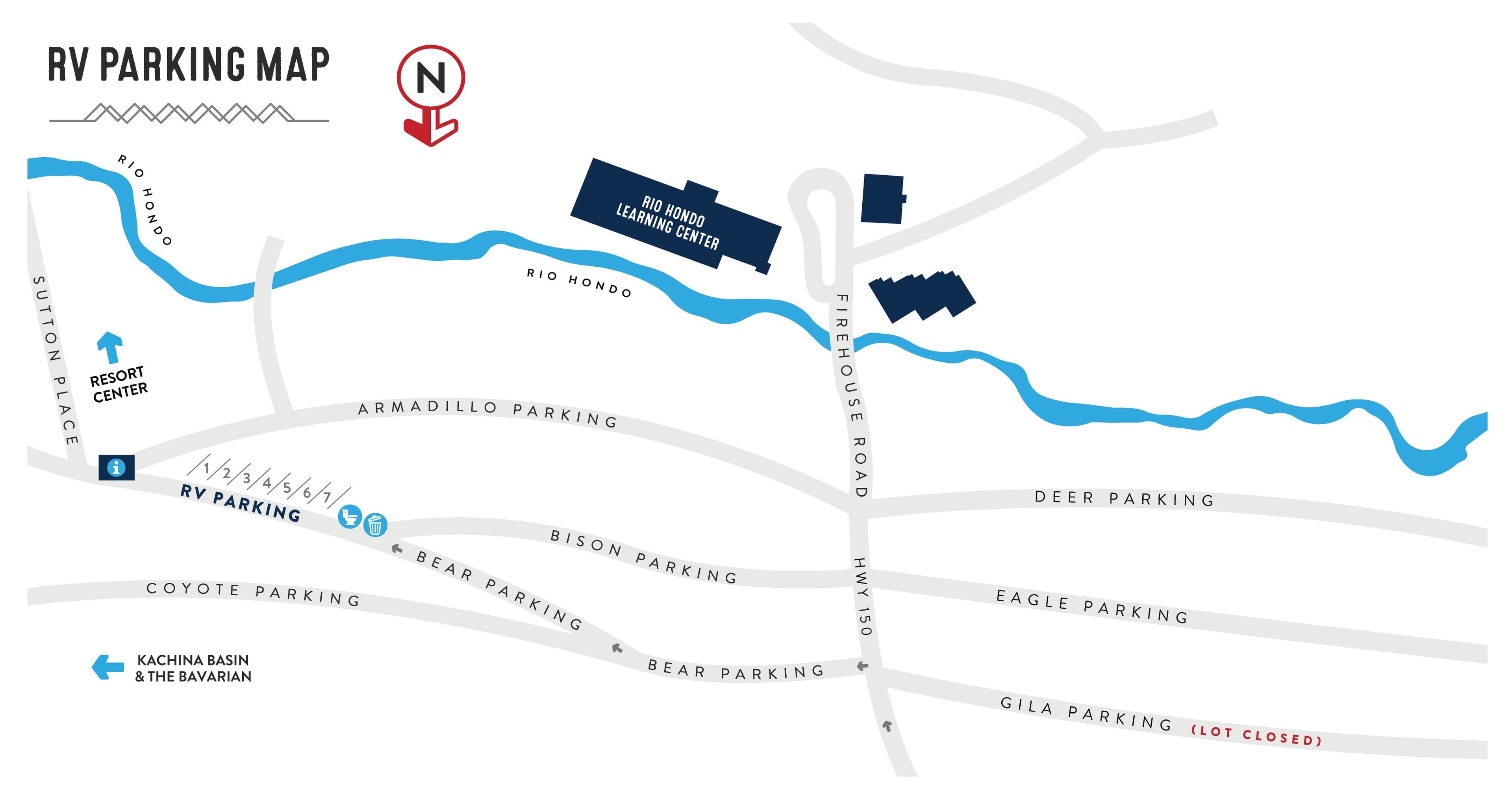 RV parking map