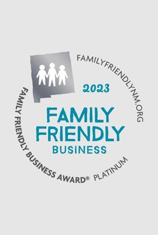 Family friendly business award 2023 logo