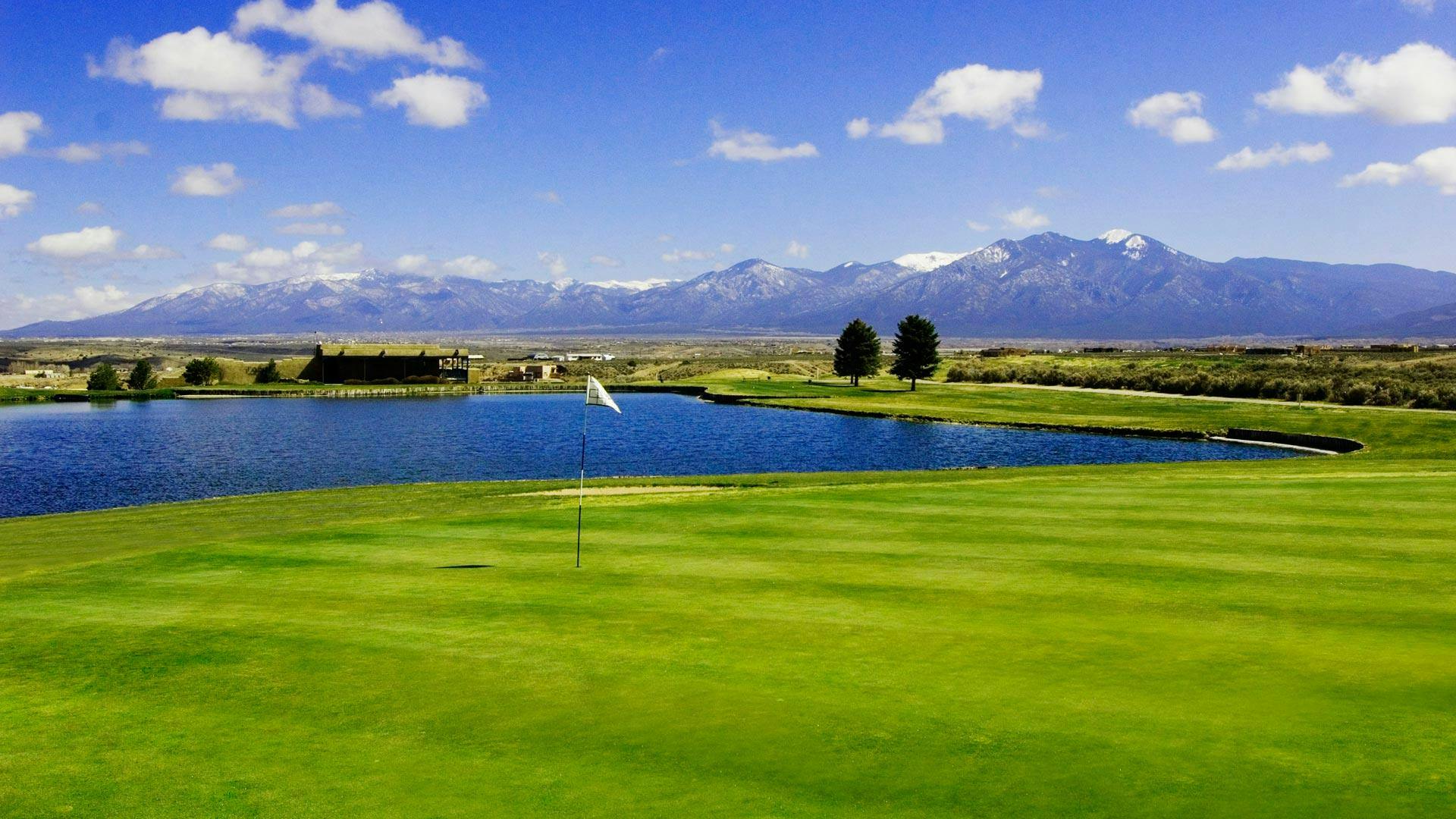Golf course at taos country club