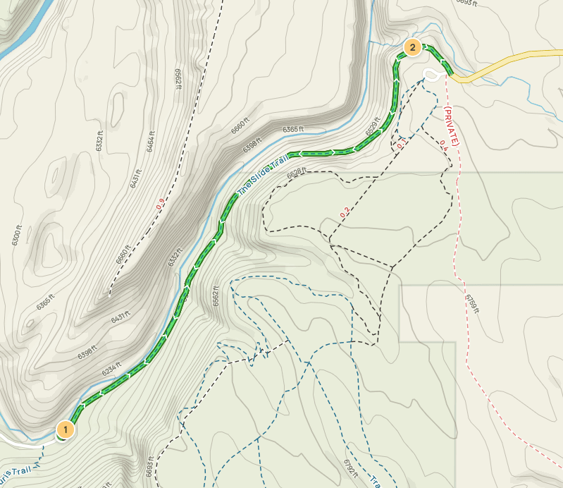 Map of the slide